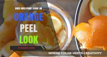 Does Idea Paint Cause an Orange Peel Finish? Explained