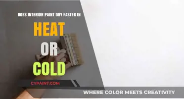 Heat or Cold: Which Dries Paint Faster?