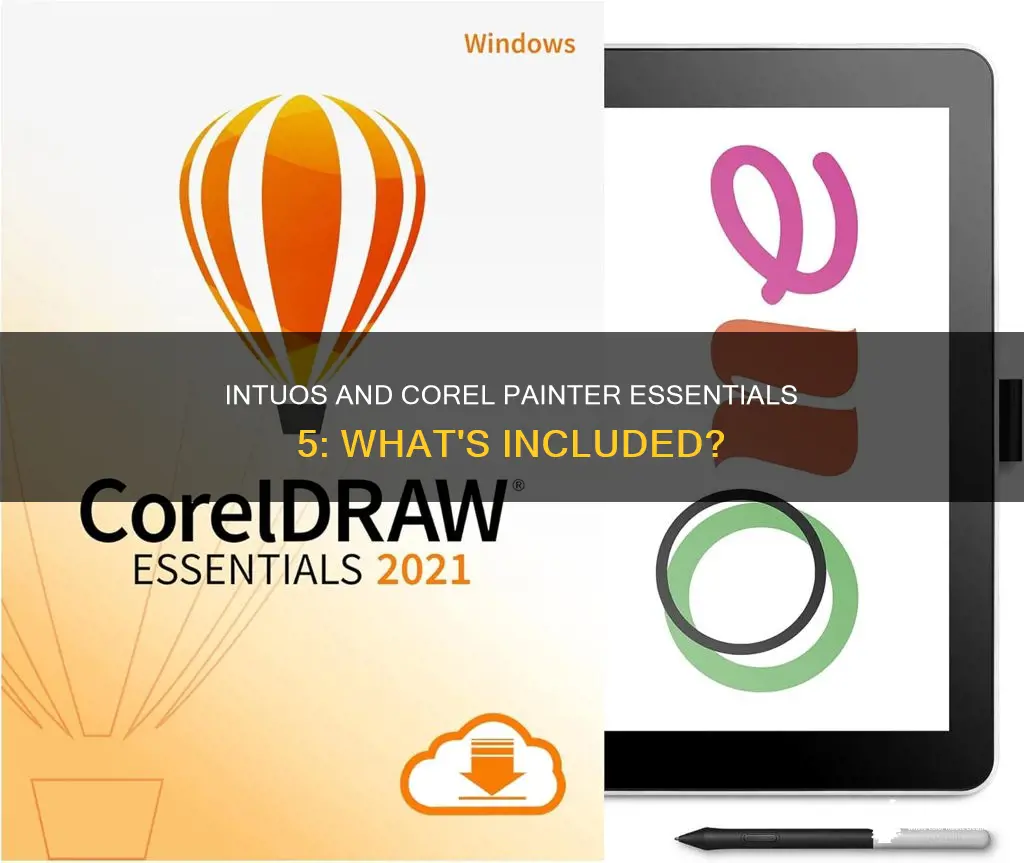 does intuos come with full corel painter essentials 5