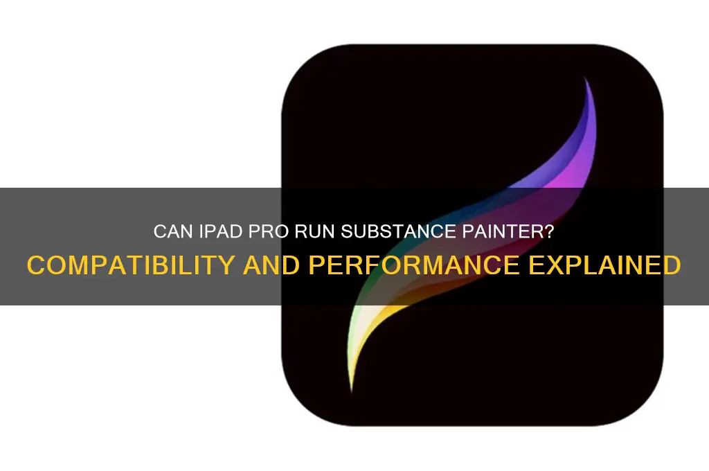 does ipad pro work with substance painter