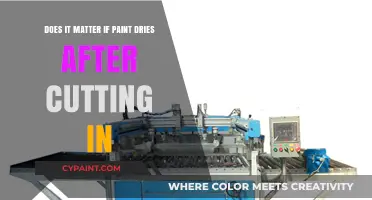 Cutting in: Does Paint Drying Time Affect Results?