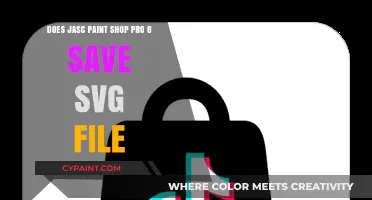 How to Save SVG Files in Jasc Paint Shop Pro 8