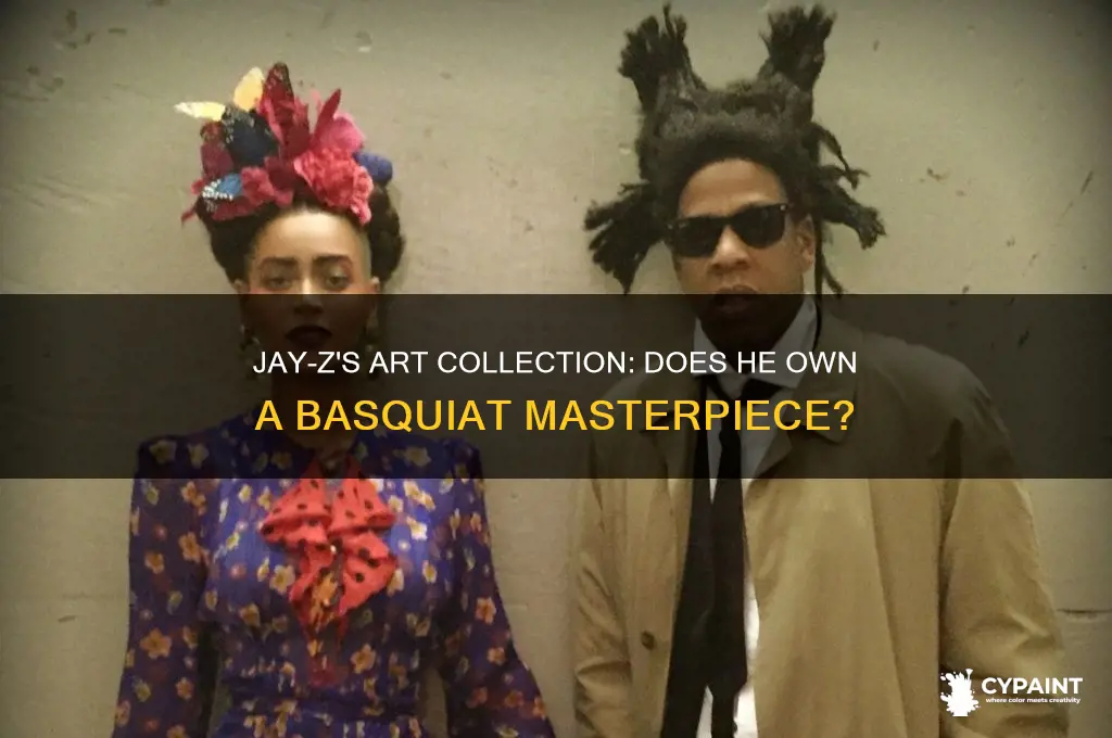 does jay z own a basquiat painting