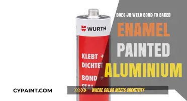 How to Bond Baked Enamel Paint and Aluminum with JB Weld