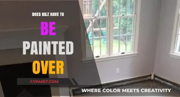 Can Kilz Stand Alone or Must It Be Painted Over?