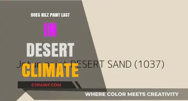 Does Kilz Paint Withstand Extreme Desert Heat and Conditions?