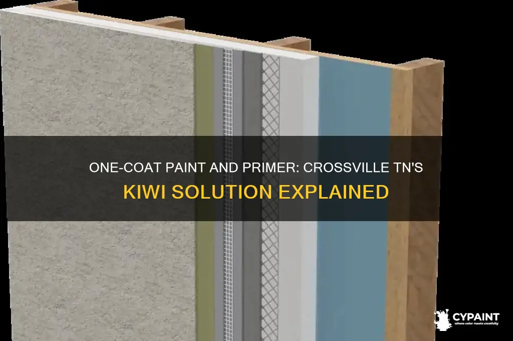 does kiws have primer and paint one coat crossville tn