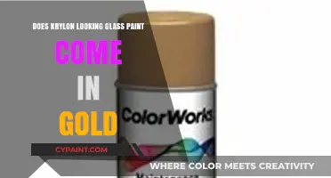 Krylon Looking Glass Paint: Does It Come in Gold?