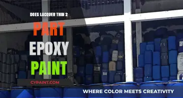 Lacquer Thinner's Effect on 2-Part Epoxy Paint: Compatibility Explained