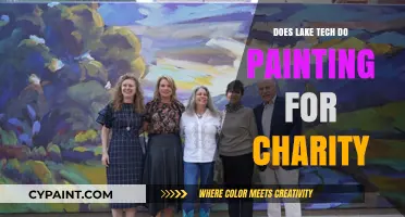 Lake Tech's Artistic Impact: Painting for Charity Initiatives Explored
