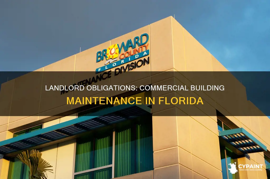does landlord have to paint commercial building in florida