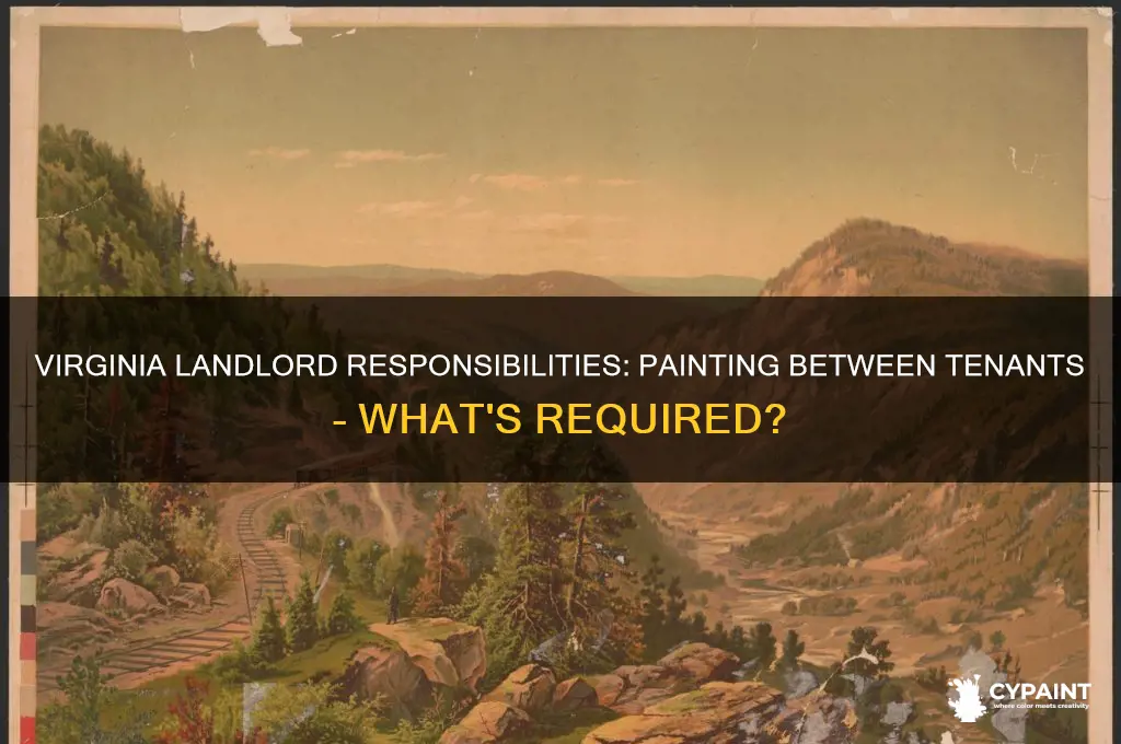 does landlord have to paint in between tenants in virginia