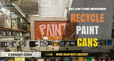 Eco-Friendly Disposal: Lowe's Paint Can Recycling Initiative