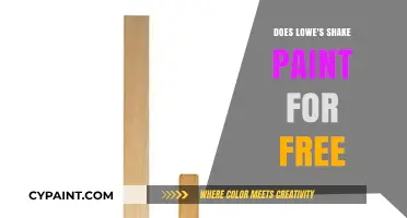 Does Lowe's Offer Free Paint Shaking? A Complete Guide