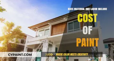 Material and Labor Costs: Does Paint Expense Factor In?