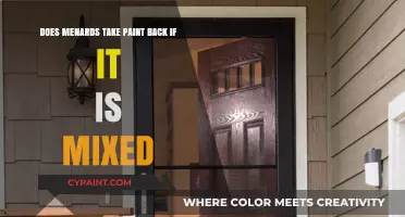 Menards Paint Return Policy: Can You Return Mixed Paint?