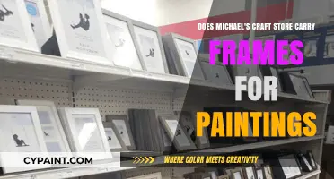Michael's Craft Store: Framing Your Paintings Perfectly