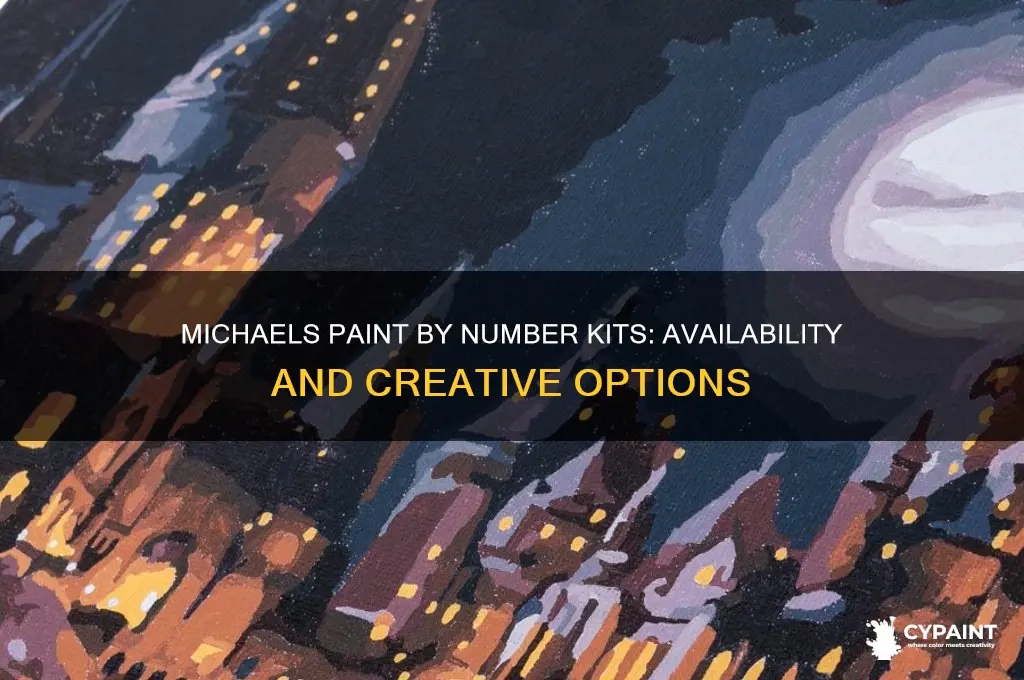 does michaels have paint by number kits