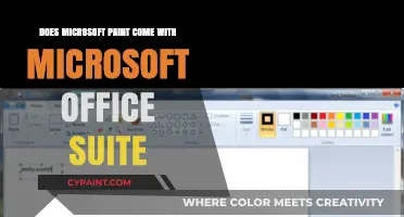 Is Microsoft Paint Included in Microsoft Office Suite?