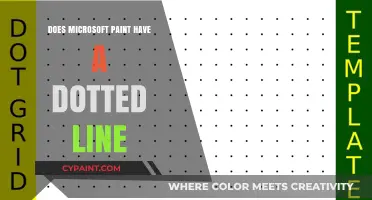 Microsoft Paint Dotted Line: How to Create and Use It
