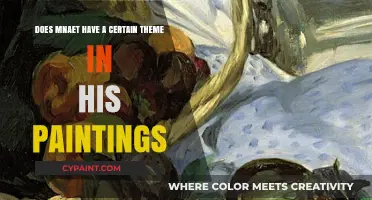 Exploring the Distinct Themes in Mnaet's Paintings