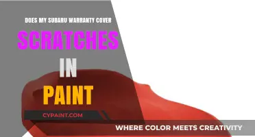 Subaru Warranty Coverage: Does It Include Paint Scratch Repairs?