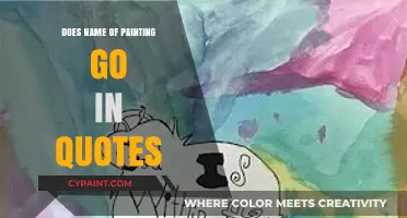 Do Painting Titles Go in Quotes? A Quick Style Guide