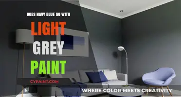 Navy Blue and Light Grey: A Perfect Color Match for Walls?