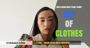 Removing Neon Body Paint Stains from Clothes: Tips and Tricks