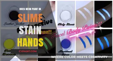 Does Neon Paint in Slime Stain Hands? A Colorful Experiment
