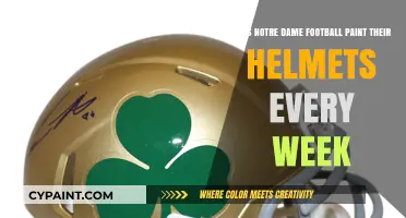 Notre Dame's Weekly Helmet Paint Job: Why?