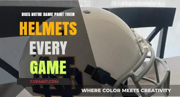 Notre Dame Helmets: Painted Fresh for Every Game or Reused?