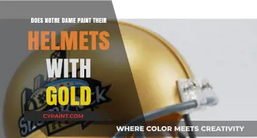 Does Notre Dame Paint Their Helmets Gold? Unveiling the Truth