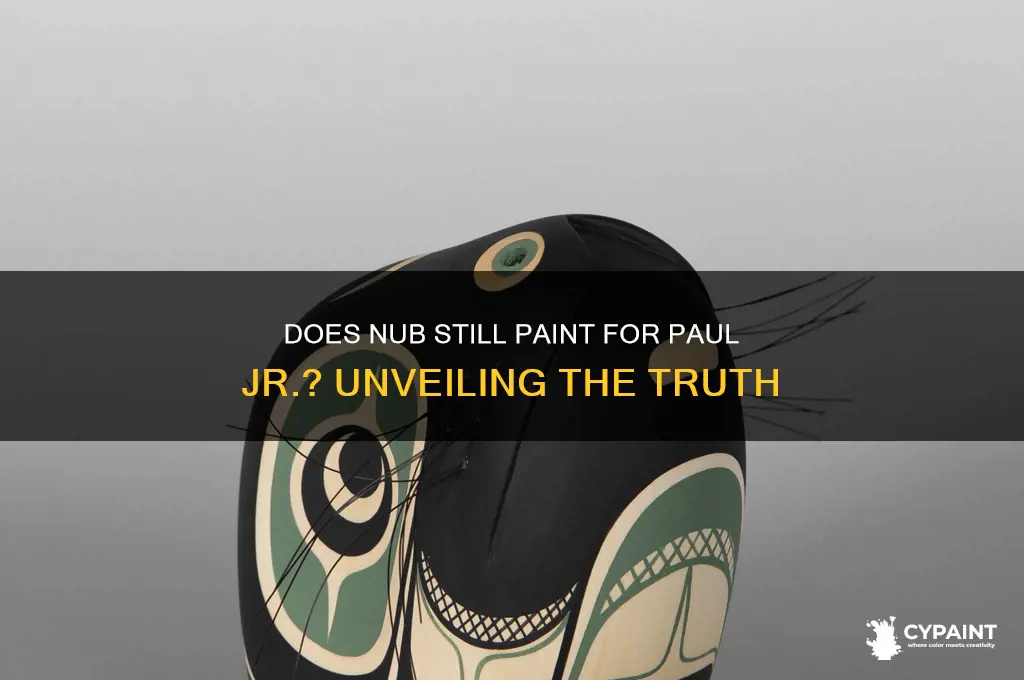 does nub still paint for paul jr