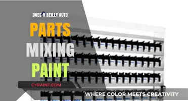 O'Reilly Auto Parts Paint Mixing: How It Works and What to Expect