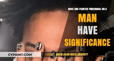 The Significance of Men Painting One Fingernail