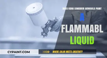 Are Aerosol Paints Flammable Liquids Under OSHA Regulations?