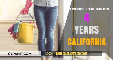 California Rental Laws: Owner's Responsibility to Paint After 4 Years