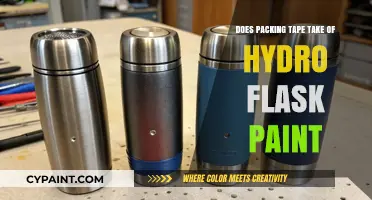 Can Packing Tape Remove Hydro Flask Paint? A Quick Guide