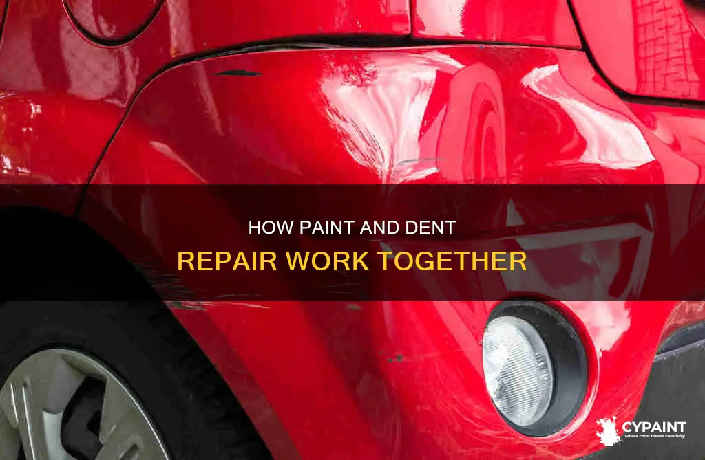 does paint come off when popping out a dent