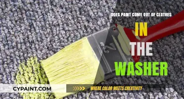 How to Remove Paint Stains from Clothes in the Washer