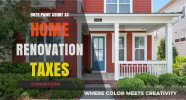 Is Paint a Tax-Deductible Home Renovation Expense?