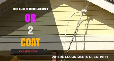 Paint Coverage: Understanding the 1 vs. 2 Coat Application Assumption