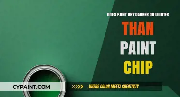 Paint Chips: Do They Dry Darker or Lighter?