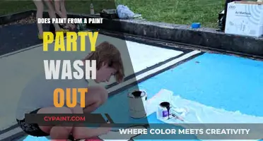 Will Paint Party Stains Wash Out? Tips for Easy Cleanup