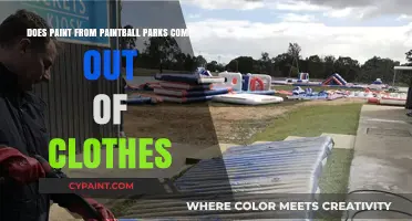 How to Remove Paintball Paint Stains from Clothes