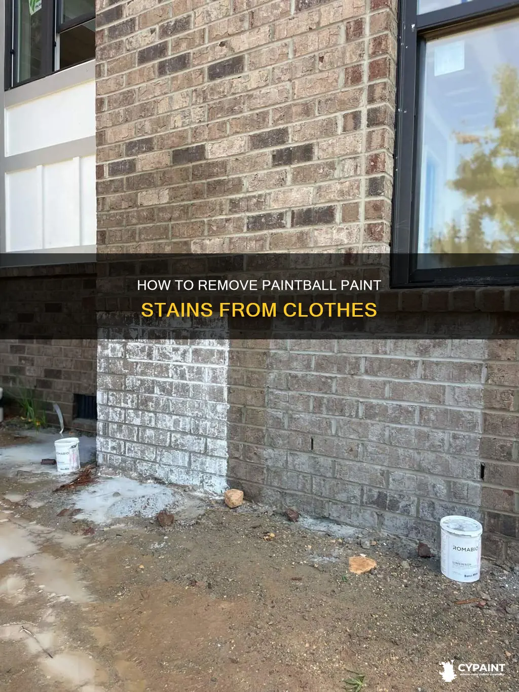 does paint from paintball parks come out of clothes