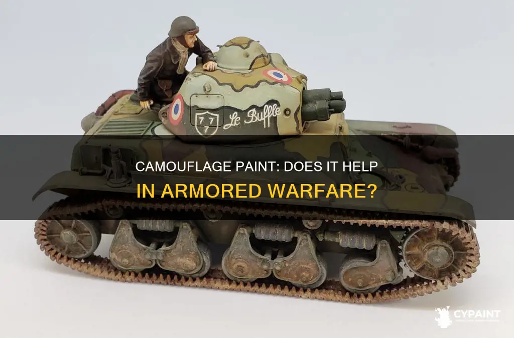 does paint give you extra camo in armored warfare