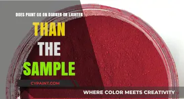 Paint Color Dilemma: Does It Dry Darker or Lighter Than the Sample?