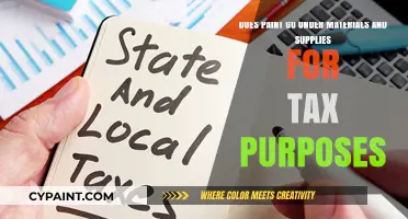 Is Paint Tax-Deductible as Materials and Supplies for Businesses?